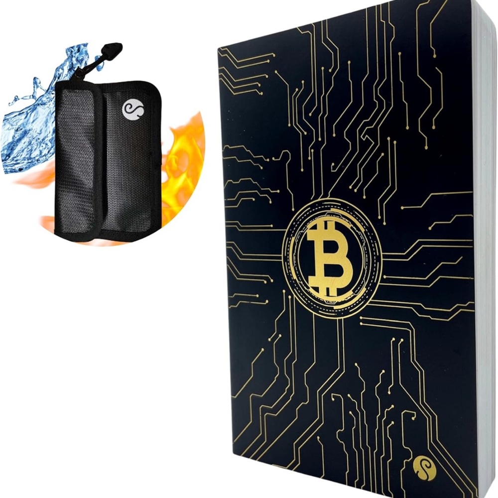 Selebra
*New* Crypto Seed Phrase Storage Notebook, Fireproof Bag and Pen